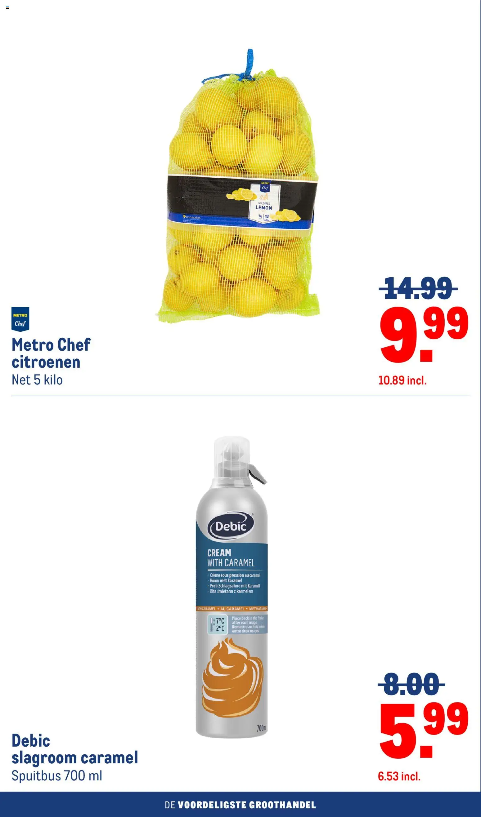 {H1} | Pagina: 29 | Producten: Citroenen, Room, Slagroom, Crème