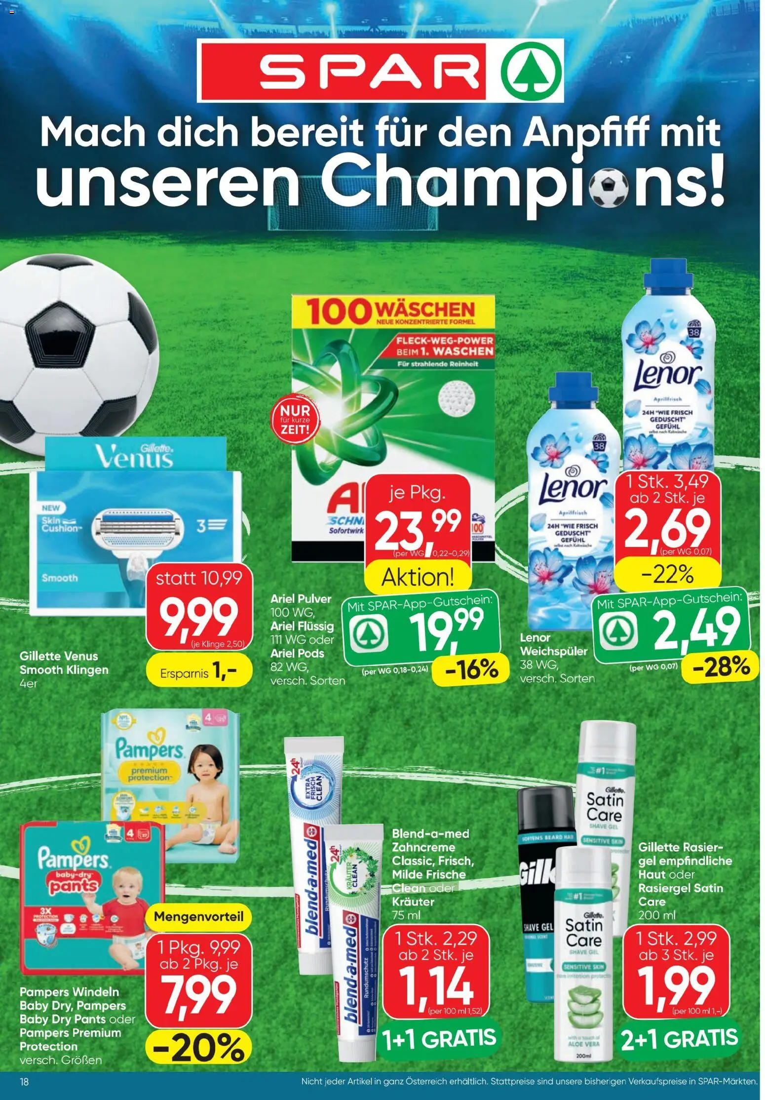 Spar Flugblatt gültig ab 03.06.2026 | Seite: 18