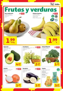 Vista previa Alcampo folleto válido desde el 08/10/2026 | Página: 5 | Productos: Aguacate, Berenjena, Bandeja, Brócoli