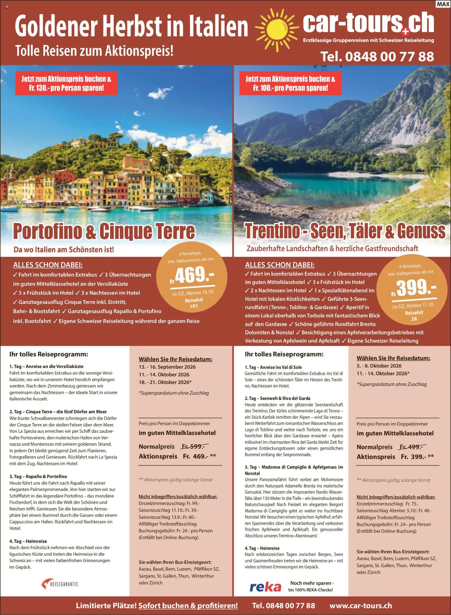 Migros aktionen Magazin – gültig ab 12.08.2026 | Seite: 12 | Produkte: Apfelsaft, Cappuccino, Apfelwein