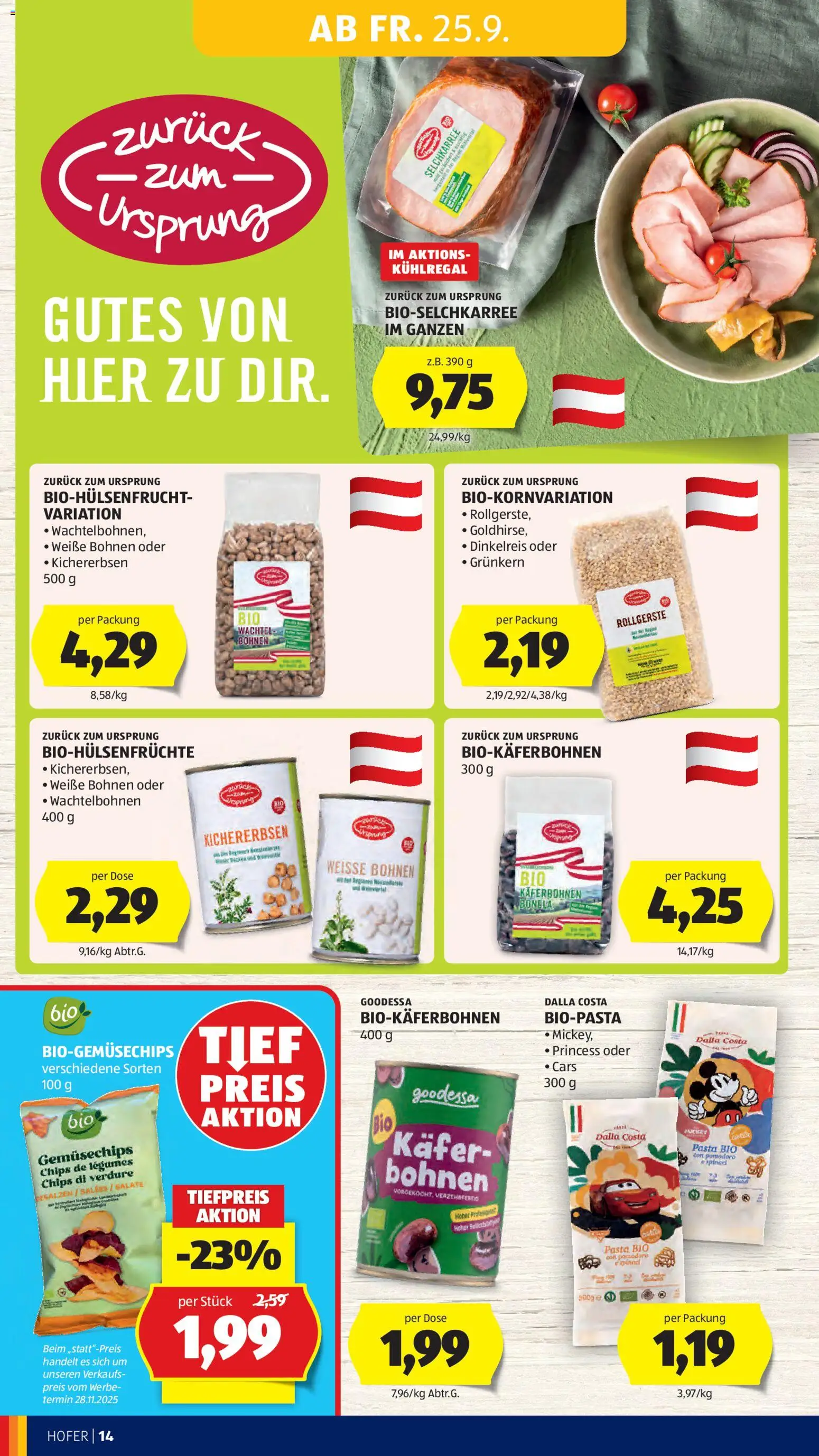 Hofer Flugblatt gültig ab 25.09.2026 | Seite: 20