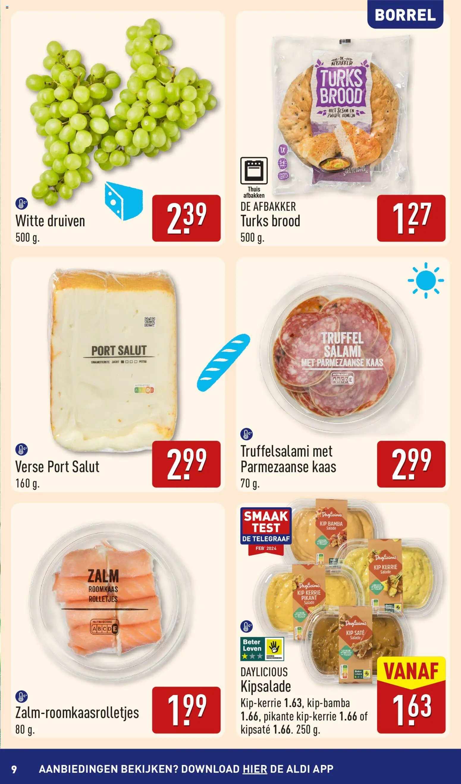 {H1} | Pagina: 9 | Producten: Kaas, Salami, Kip, Komijn