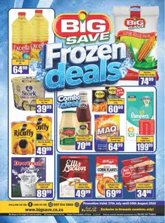 Big Save specials catalogue – valid from 27/07/2026