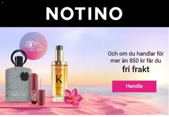 Notino - Förhandsvisning av reklamblad från butik Erbjudanden aktuell från 06/07/2026