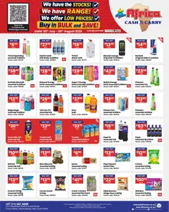 Africa Cash & Carry specials catalogue – valid from 30/07/2026 | Page: 25