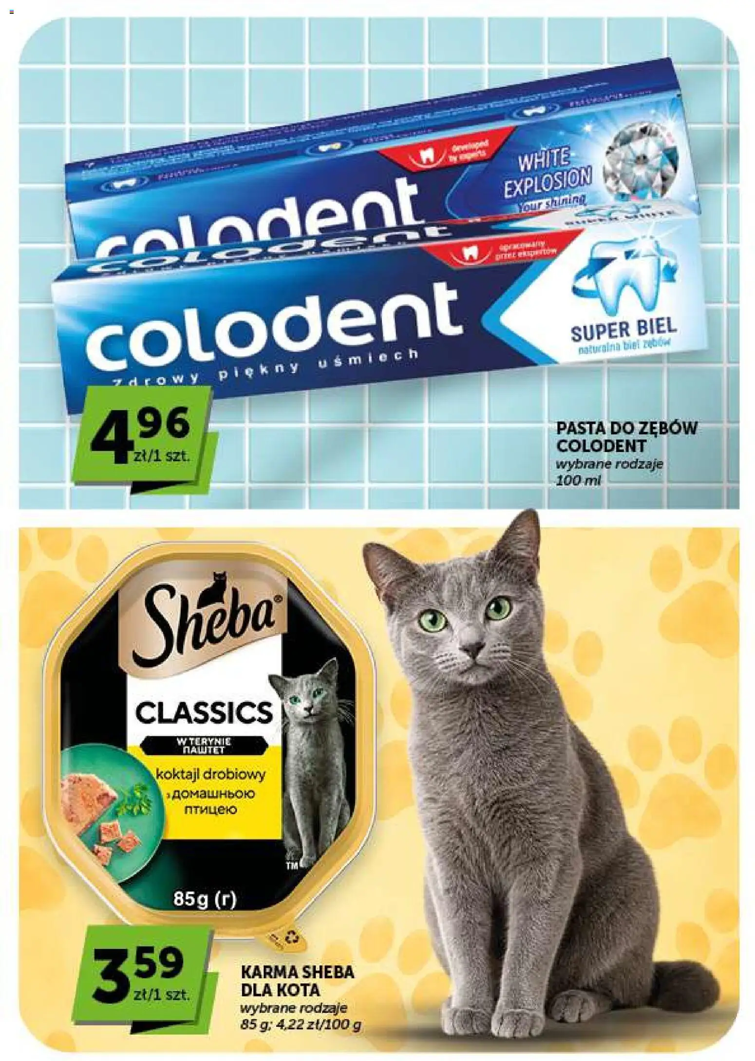 ABC gazetka od 17.09.2026 | Strona: 38 | Produkty: Sheba, Pasta, Pasta do zębów, Karma