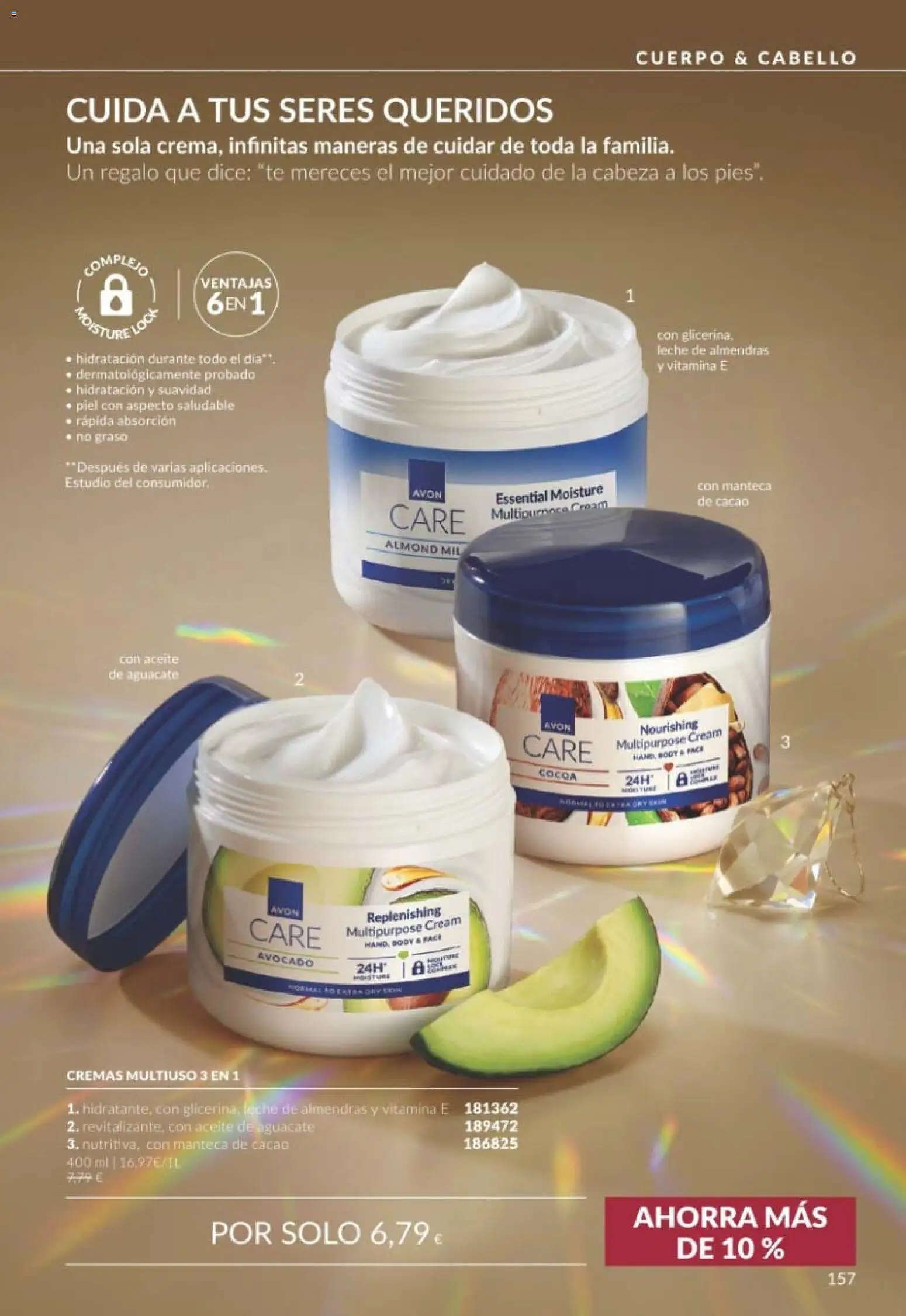 Catálogo AVON Black Friday │ válido desde el 01/11/2026 | Página: 157 | Productos: Manteca, Aceite, Almendras, Cacao