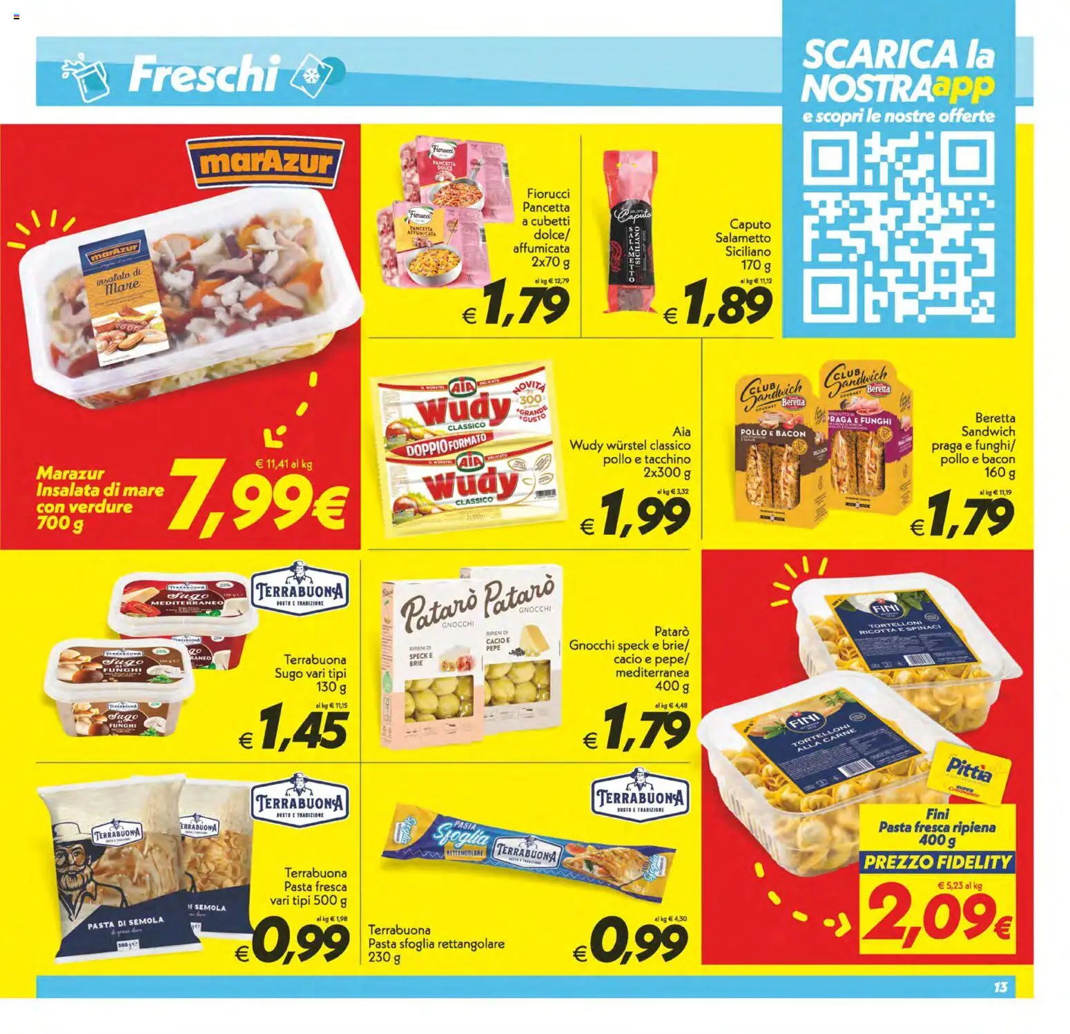 Volantino SuperConveniente del 19.05.2026 | Pagina: 13 | Prodotti: Pepe, Funghi, Ricotta, Gnocchi