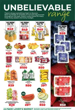 Food Lover's Market specials catalogue – valid from 22/10/2026 | Page: 3 | Products: Pears, Blueberries, Cherries, Box