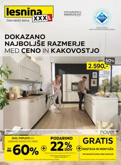 XXXL Lesnina katalog akcije – veljaven od 18.05.2026