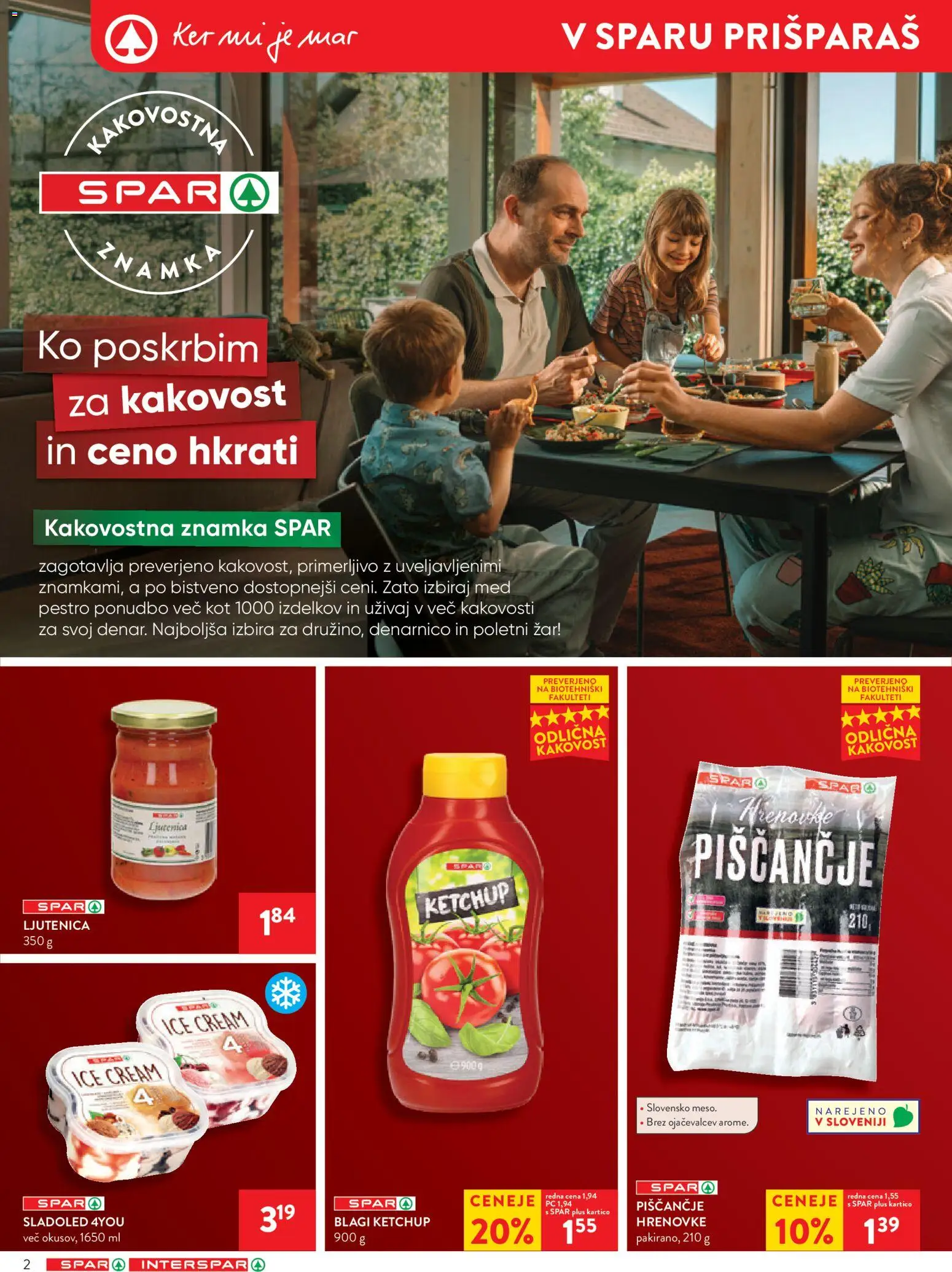 Novi Spar katalog ponudbe – veljaven od 24.06.2026 | Stran: 4