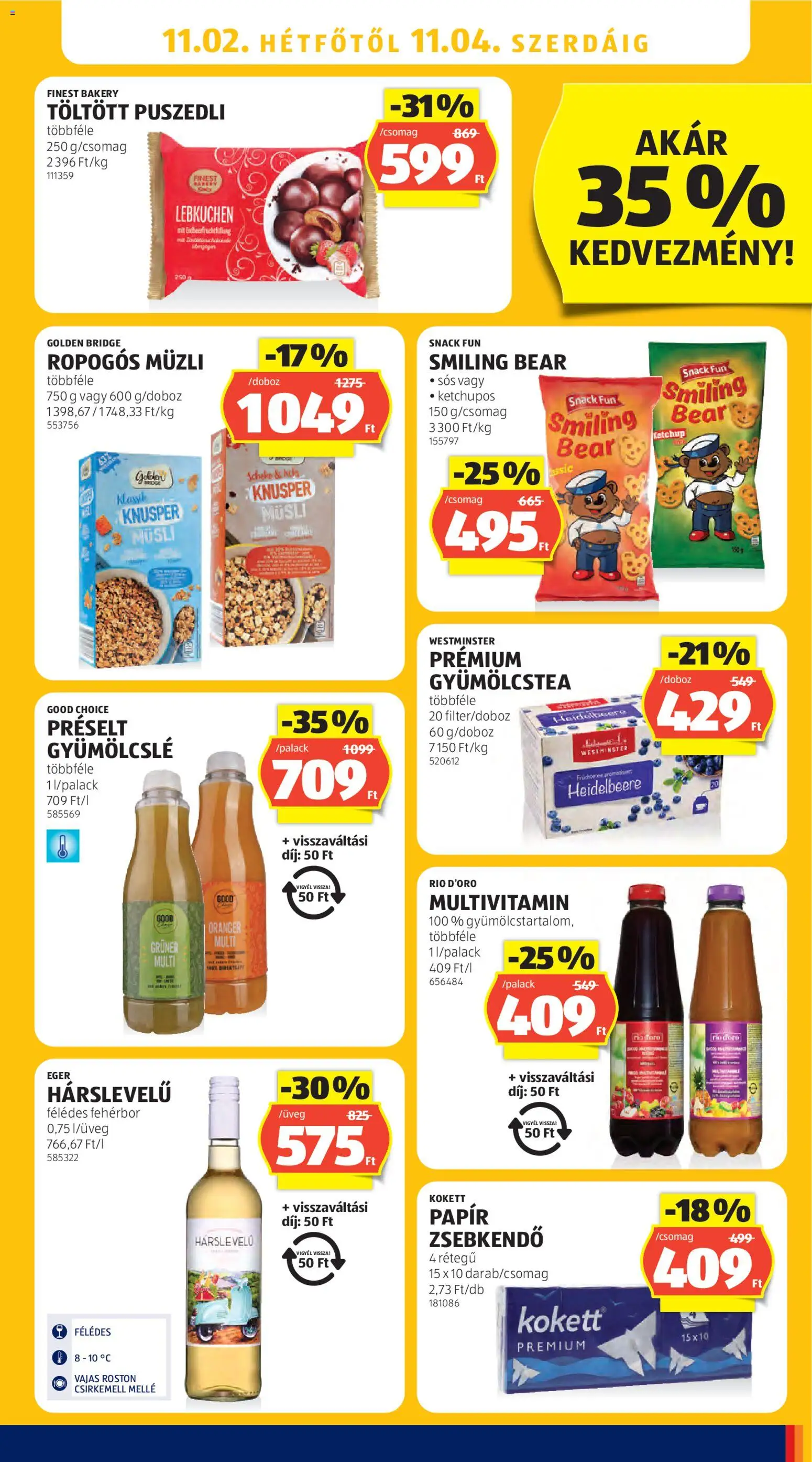 Aldi akciós ujság - amely érvényes a következő dátumtól: 2026.10.29. | Oldal: 37