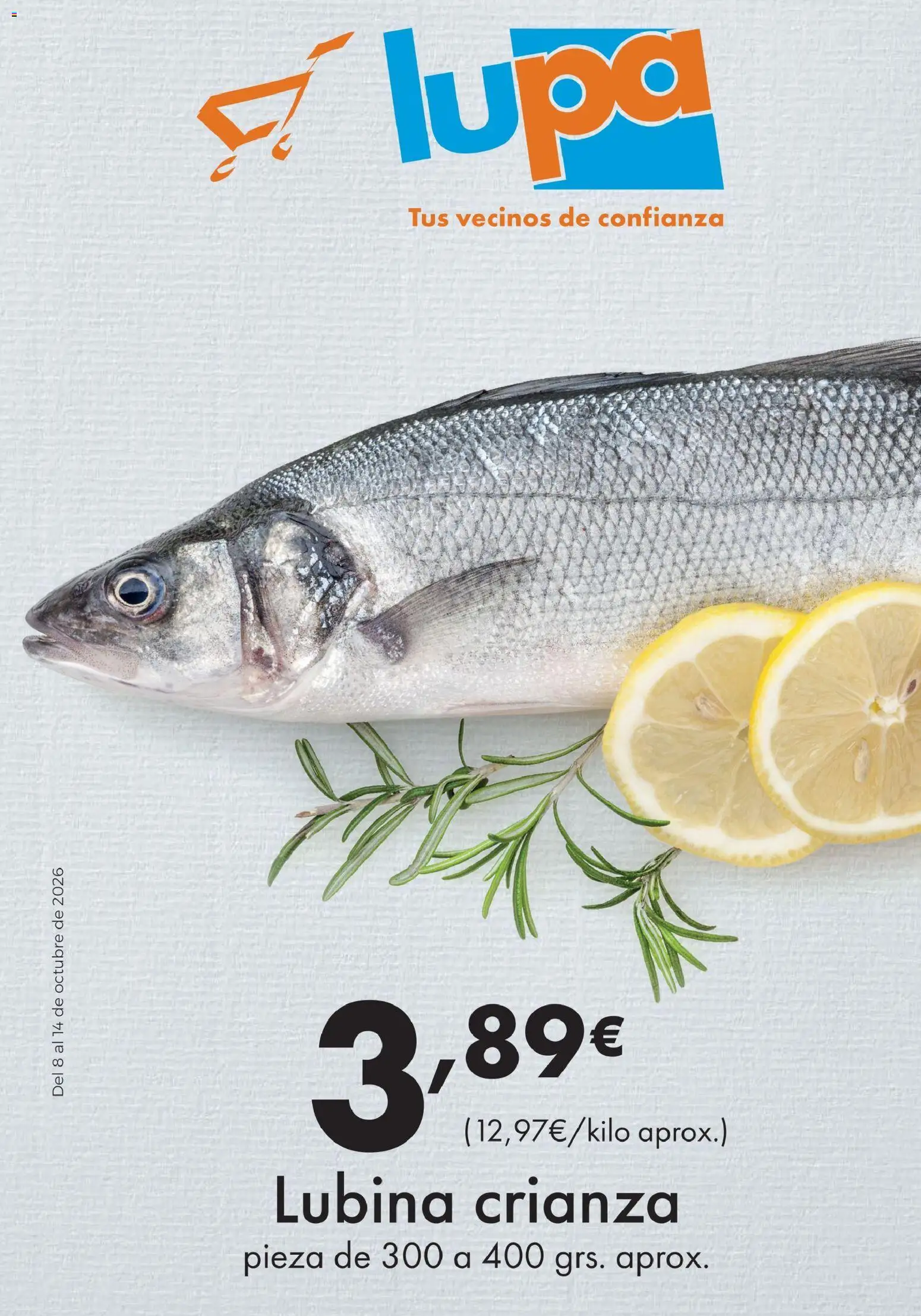 Lupa Supermercados folleto │ válido desde el 08/10/2026 | Página: 1