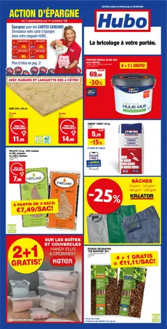 Hubo publicité - Voorbeeld van een folder van Hubo, geldig van 09/09/2026