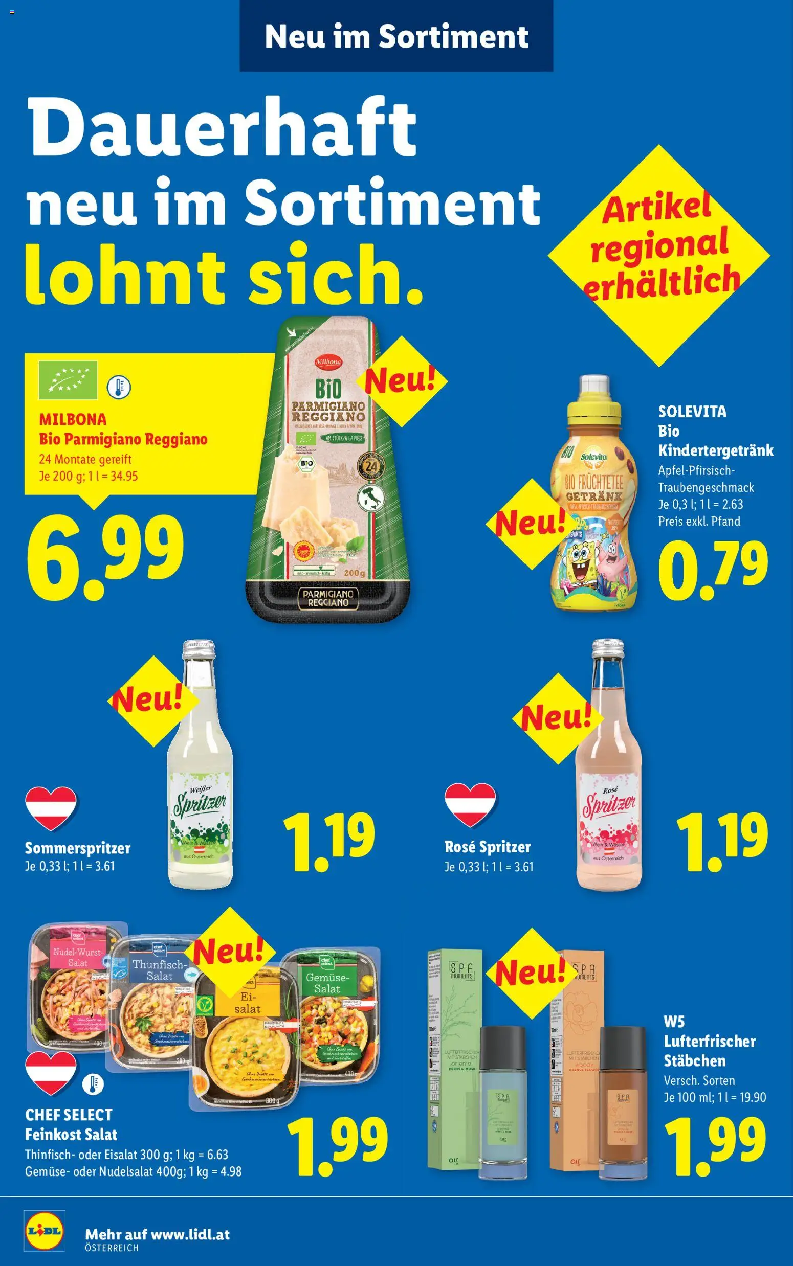 Lidl - Flugblatt gültig ab 02.07.2026 | Seite: 47 | Produkte: Salat, Wasser, Gemüse, Wein