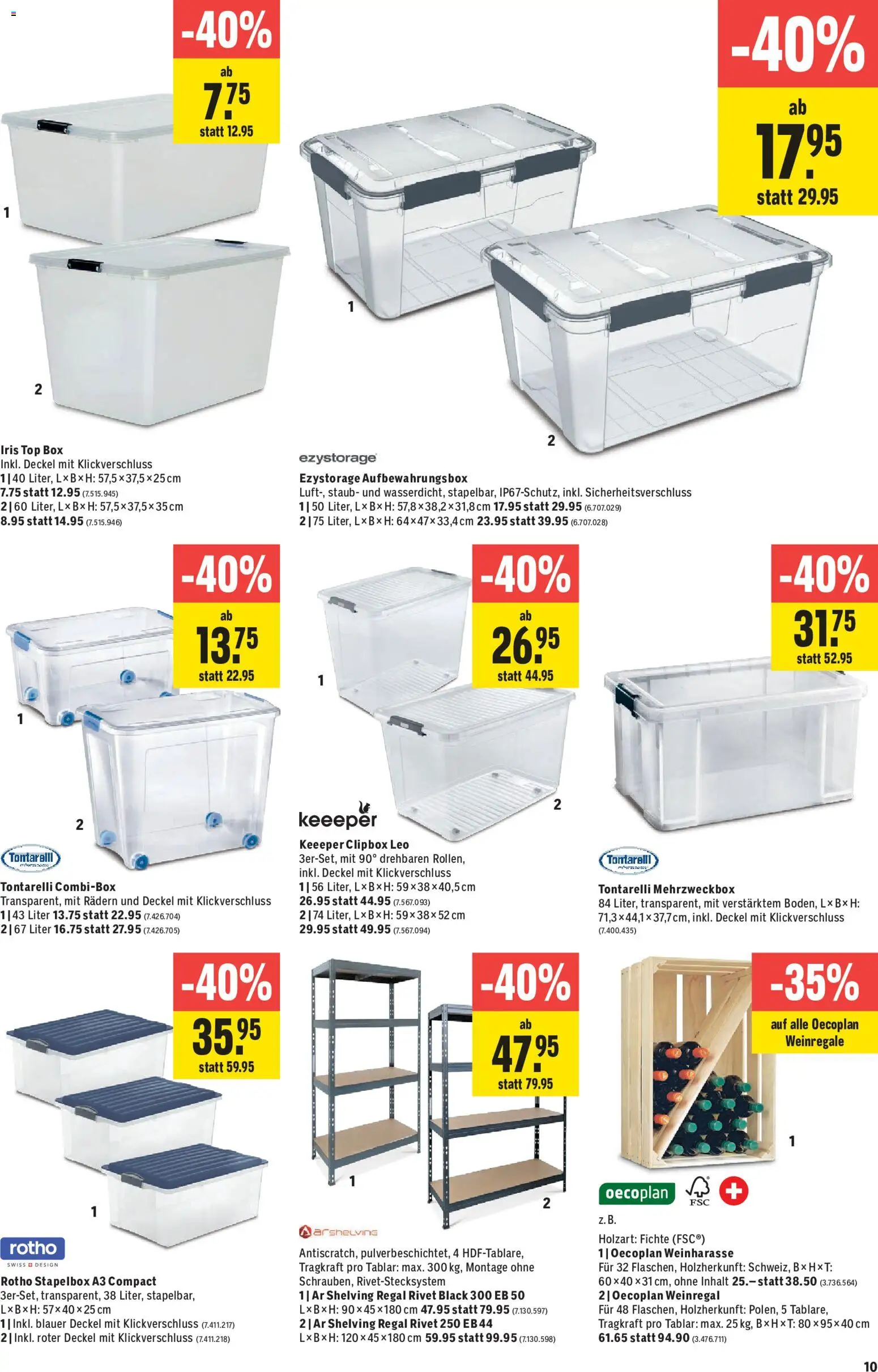 Jumbo aktionen – gültig ab 10.09.2026 | Seite: 10 | Produkte: Regal, Box, Deckel, Top