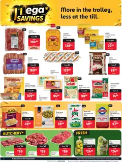 Makro specials catalogue – valid from 22.04.2026 | Page: 2 | Products: Cake, Rice, Pasta, Sausage