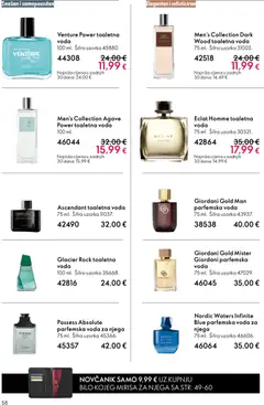 Oriflame Katalog - Pregled kataloga iz trgovine Oriflame, vrijedi od 03.06.2026 | Stranica: 58 | Proizvodi: Voda, Novčanik