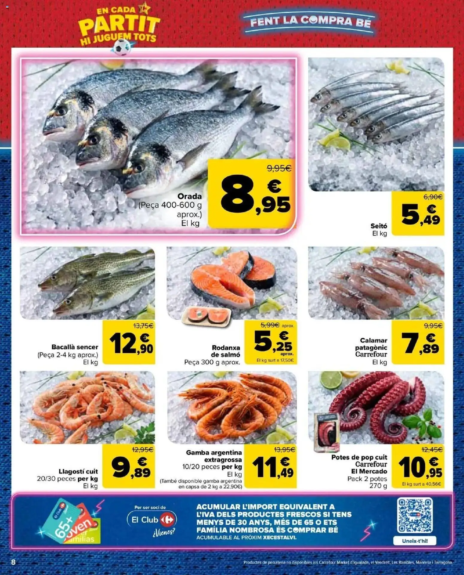 Carrefour Market - 2ª unidad al -50% │ válido desde el 10/07/2026 | Página: 8 | Productos: Gamba