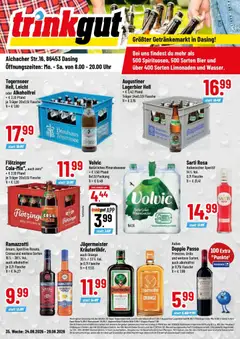 Trinkgut Prospekt Dasing ab 24.08.2026 gültig