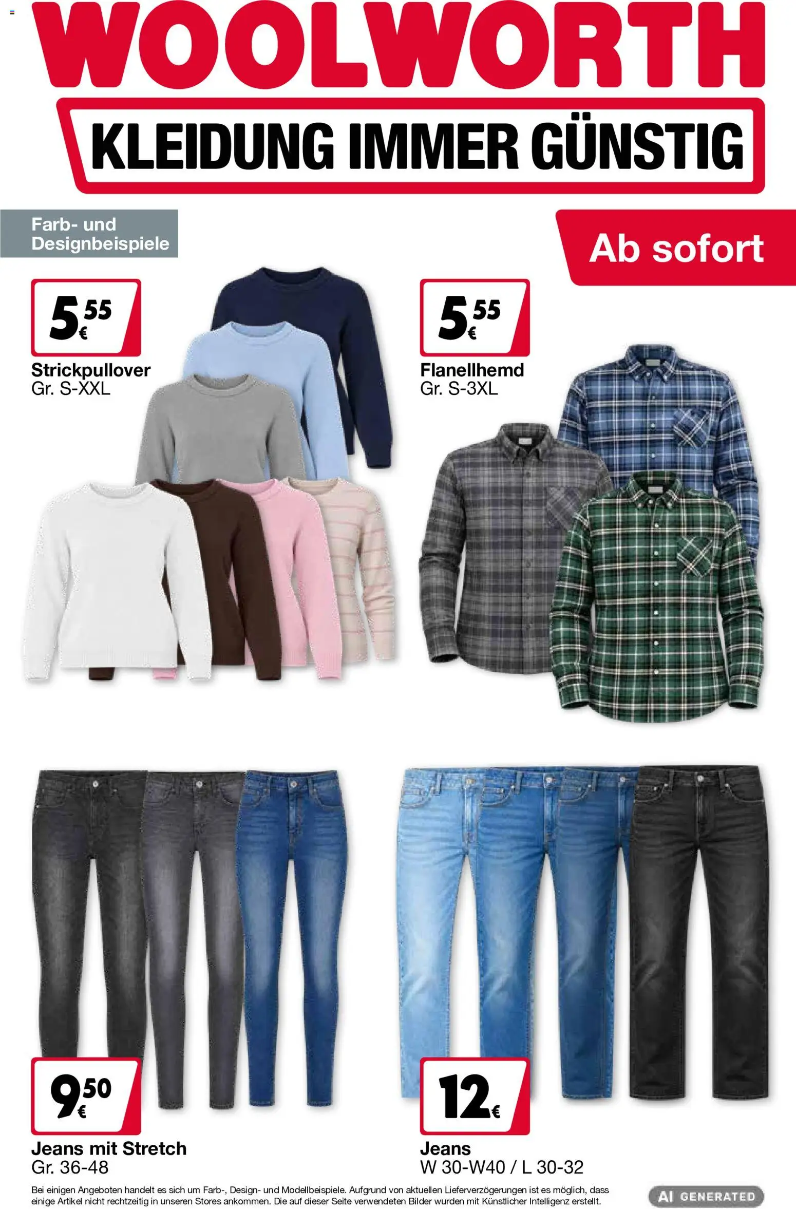 Woolworth Prospekt – gültig ab 15.10.2026 | Seite: 1 | Produkte: Bilder, Jeans