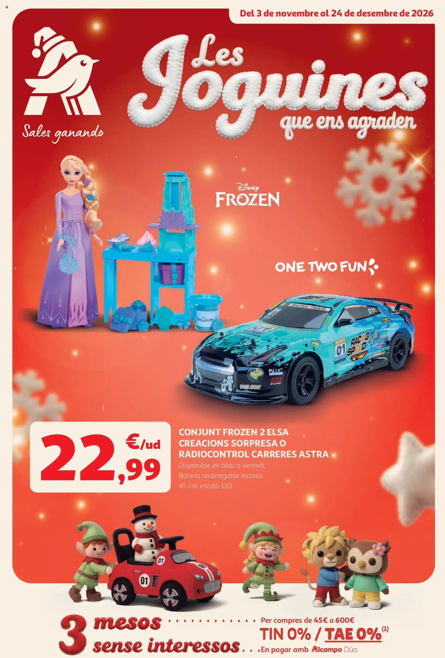 Alcampo Catálogo Juguetes Superstore │ válido desde el 03/11/2026 | Página: 1 | Productos: Batería
