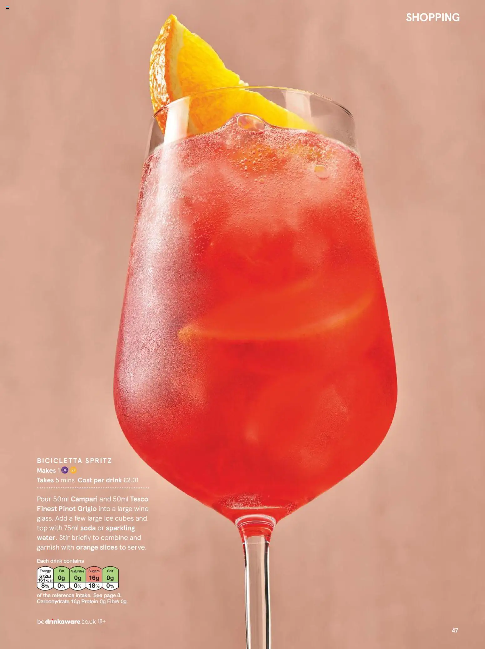 {H1} | Page: 47 | Products: Wine, Soda, Orange