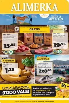 Vista previa Alimerka folleto Asturias válido desde el 26/10/2026