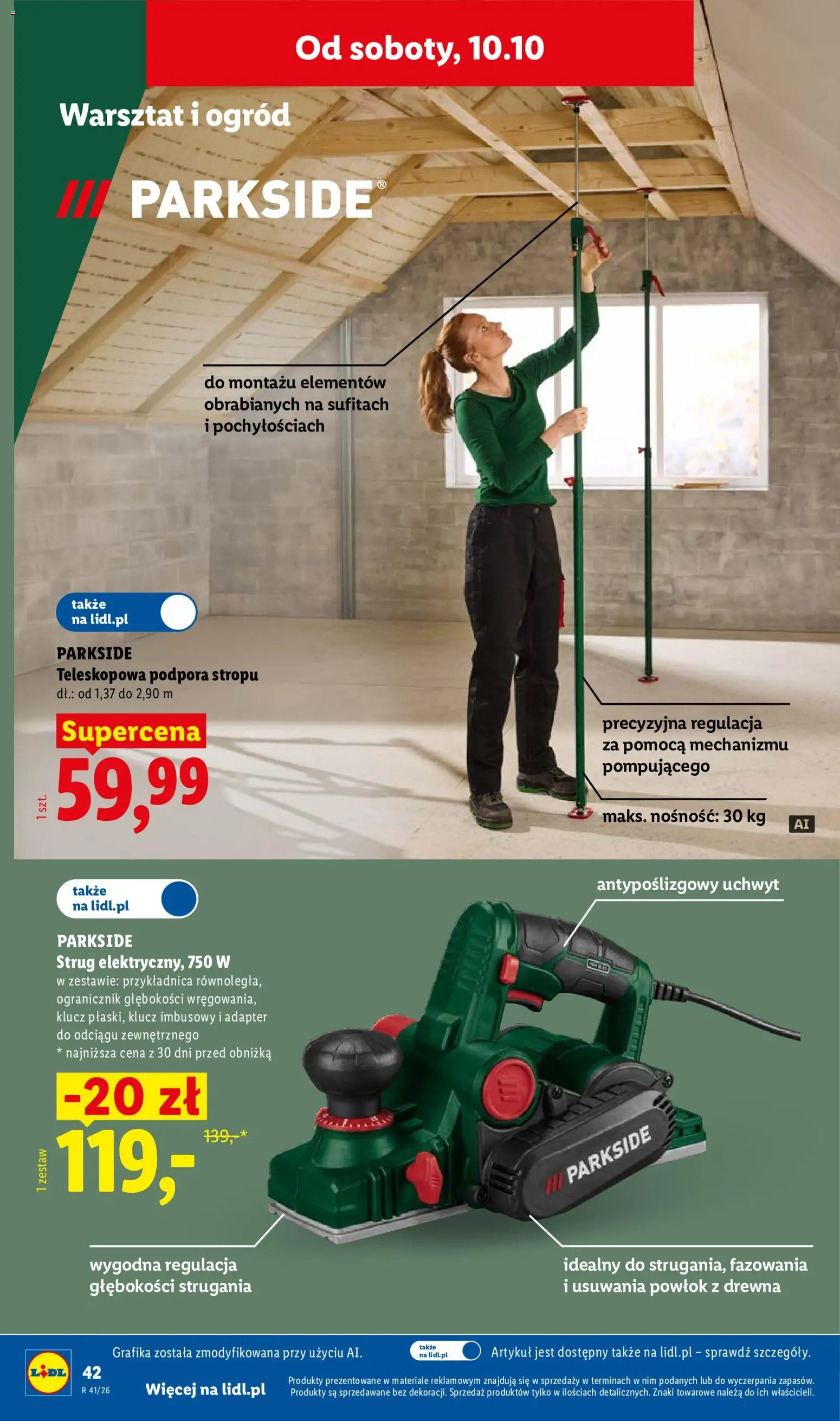 Lidl Polsko katalog od 05.10.2026 | Strana: 52 | Produkty: Parkside, Adaptér