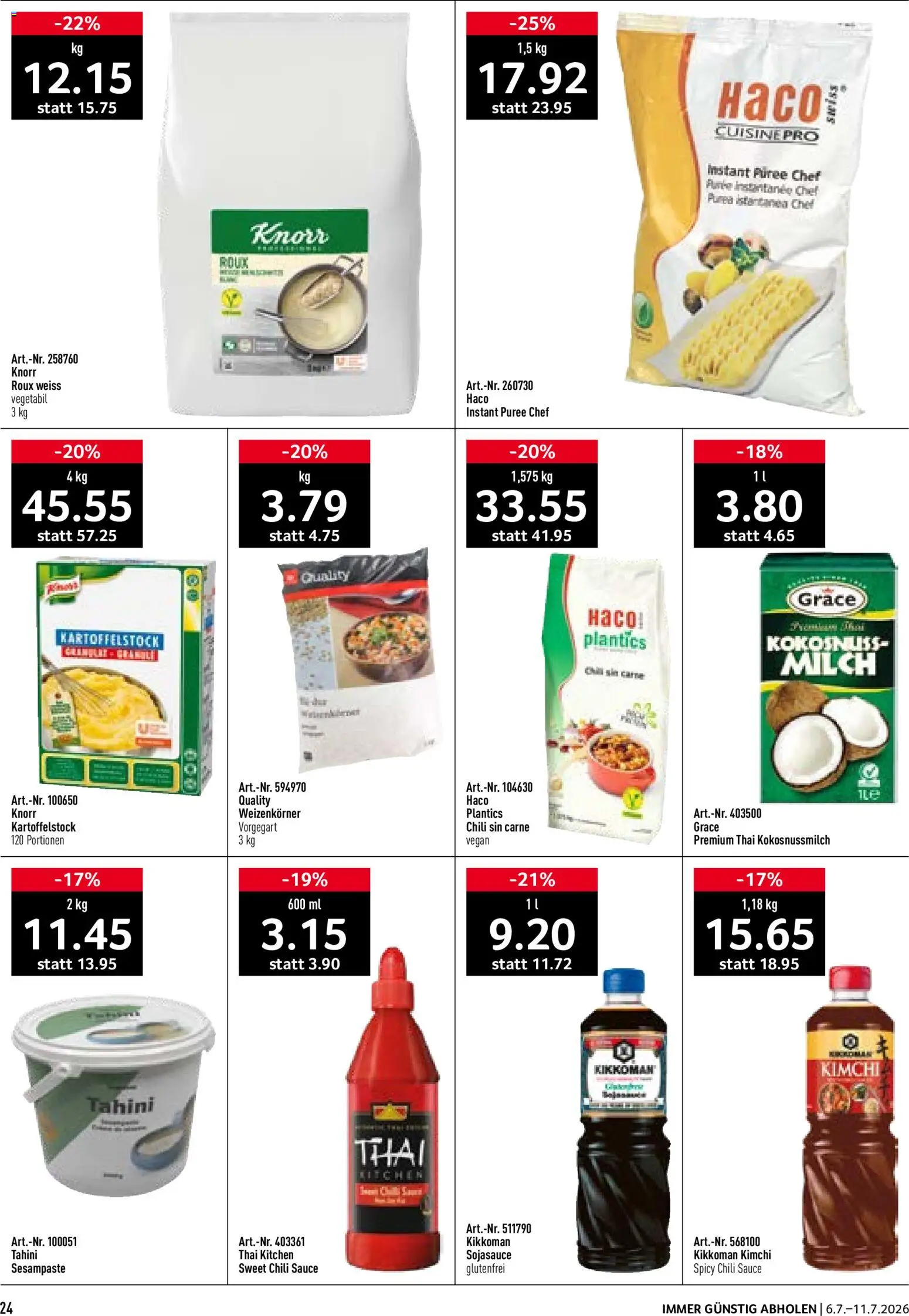 🛍️ Prodega aktionen ab 06.07.2026 » Entdecken Sie exklusive Rabatte und sparen Sie noch heute! 💰 | Schweiz