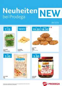 Prodega aktionen Neuheiten ab 01.08.2026 gültig