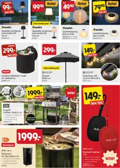 Forhåndsvisning av Jula kundeavis gyldig fra 11.06.2026 | Side: 3 | Produkter: Krakk, Termometer, Parasoll, Jeux