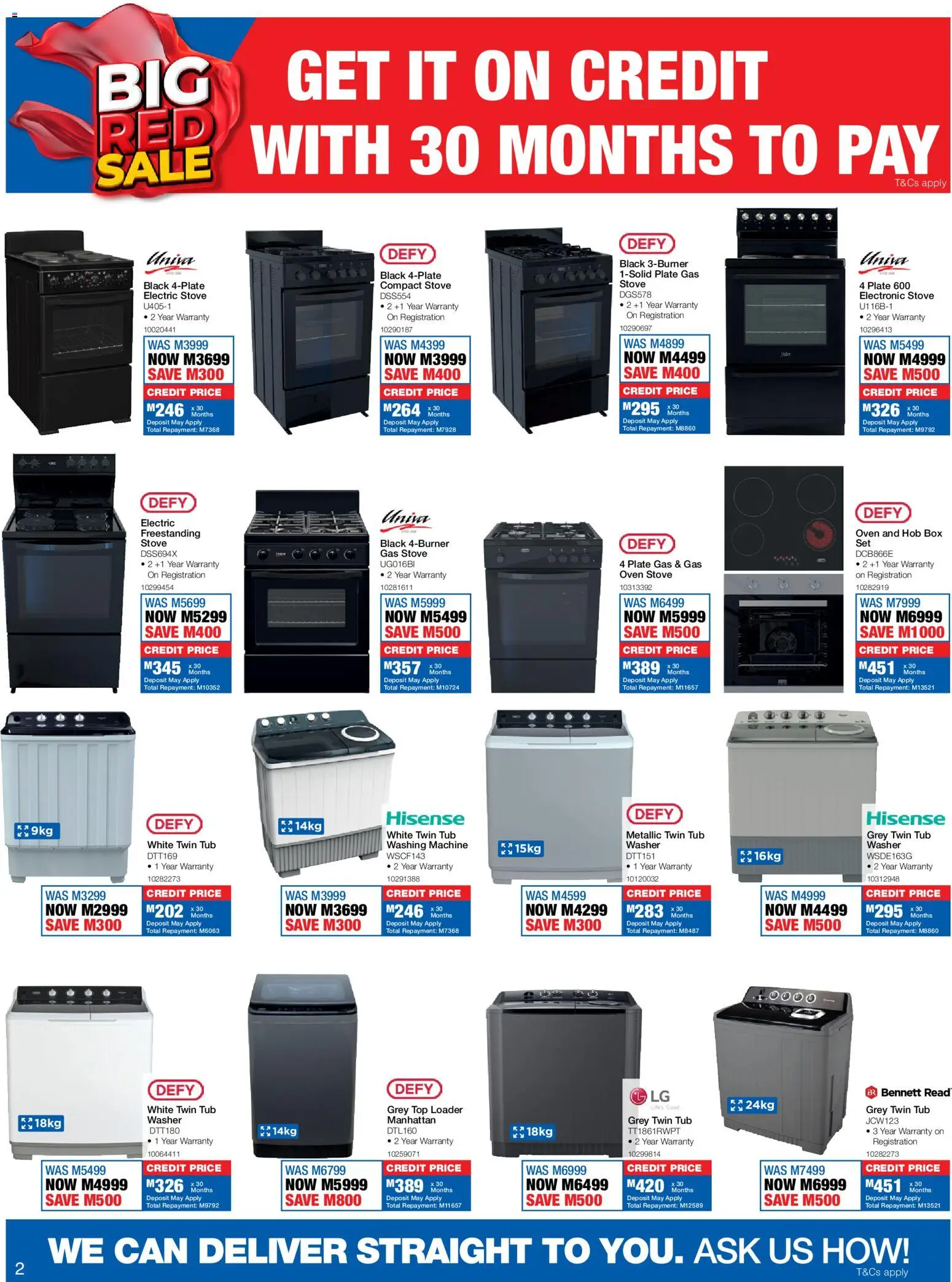 New OK Furniture catalogue – valid from 18.05.2026 | Page: 2 | Products: Oven, Hob, Box, Gas stove