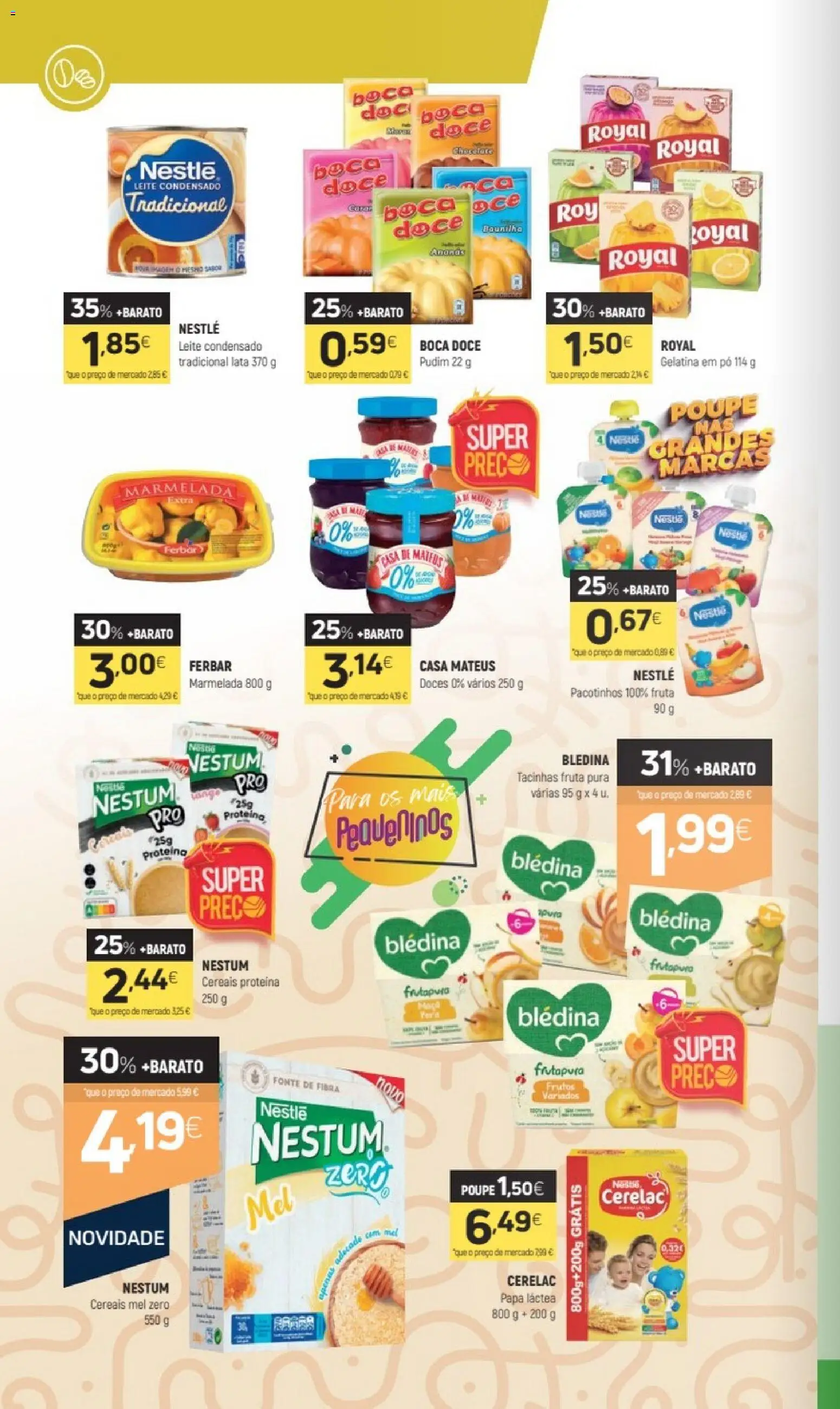 Coviran folheto │ válido de 21.04.2026 | Página: 12 | Produtos: Marmelada, Pudim, Leite condensado, Leite