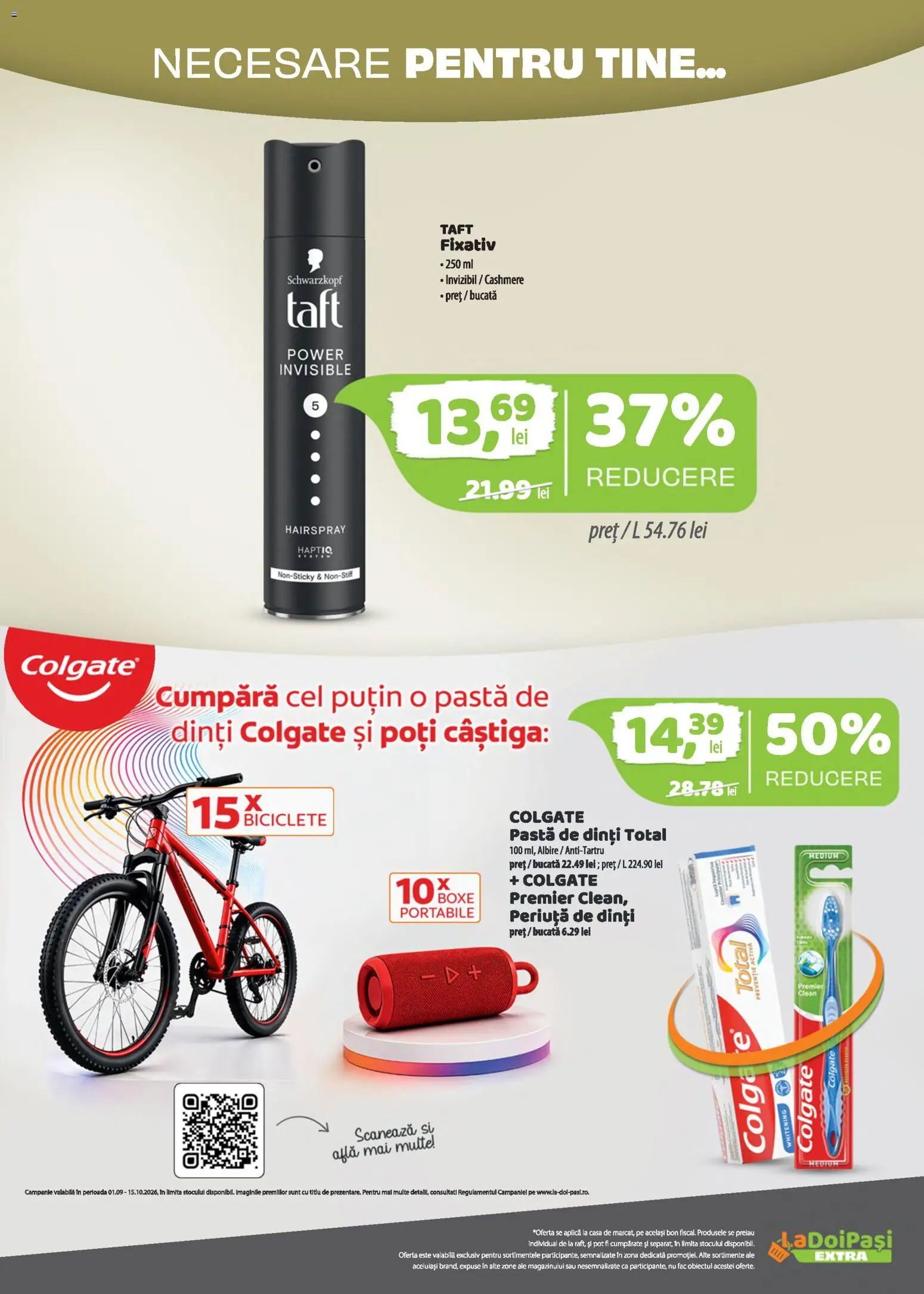 Noul catalog LaDoiPași – valabil de la 16.09.2026 | Pagină: 17 | Produse: Clean, Aplică, Periuță de dinți, Power