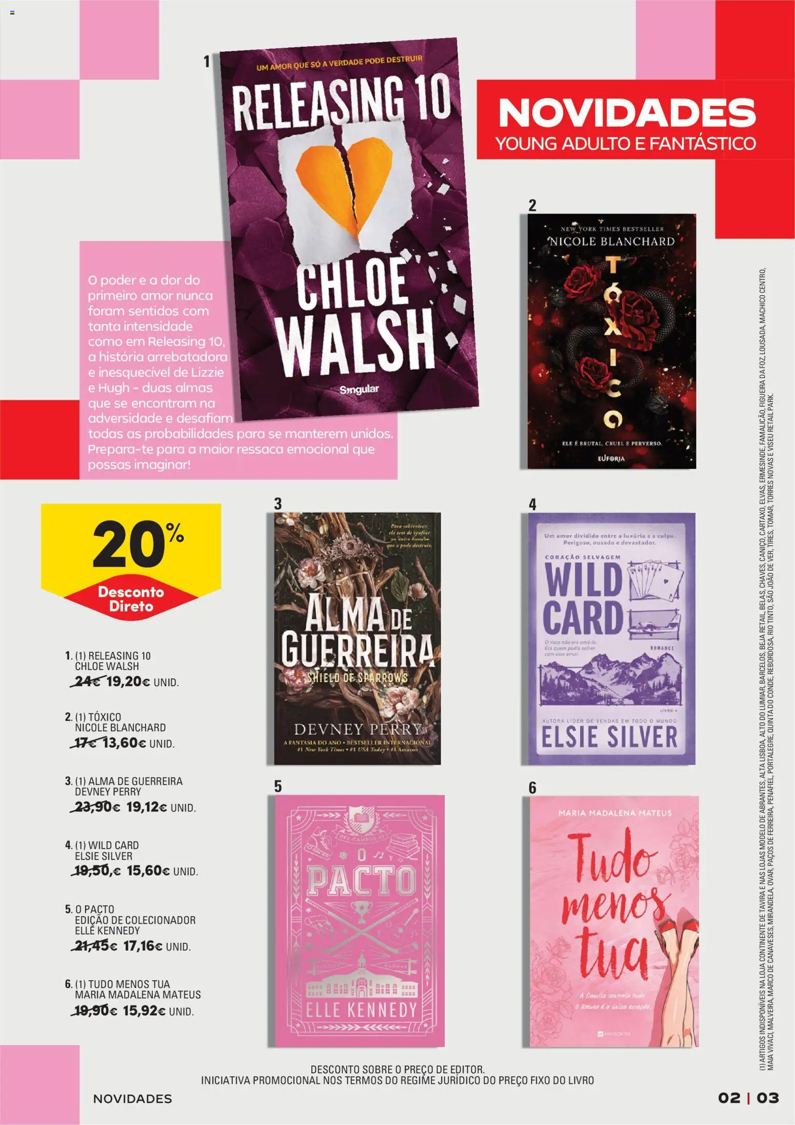 Continente - Feira do Livro  Abre espaço para a distração │ válido de 23/06/2026 | Página: 3