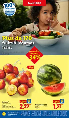 LIDL - Prévisualisation de Baby pastèque, Le kilo, Catégorie 1, selon arrivage en supermarché valide à partir de 18.06.2026 | Page: 2