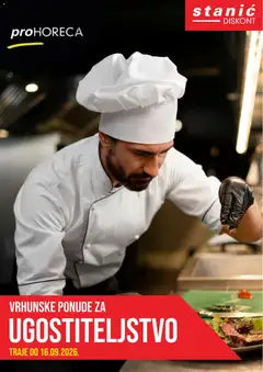 Stanić Discont proHoReCa - Pregled kataloga iz trgovine Stanić Diskont, vrijedi od 03.09.2026