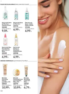 Pré-visualização Catálogo Avon Campanha 9 válido de 01/09/2026 | Página: 162 | Produtos: Autobronzeador, Óleo, Creme