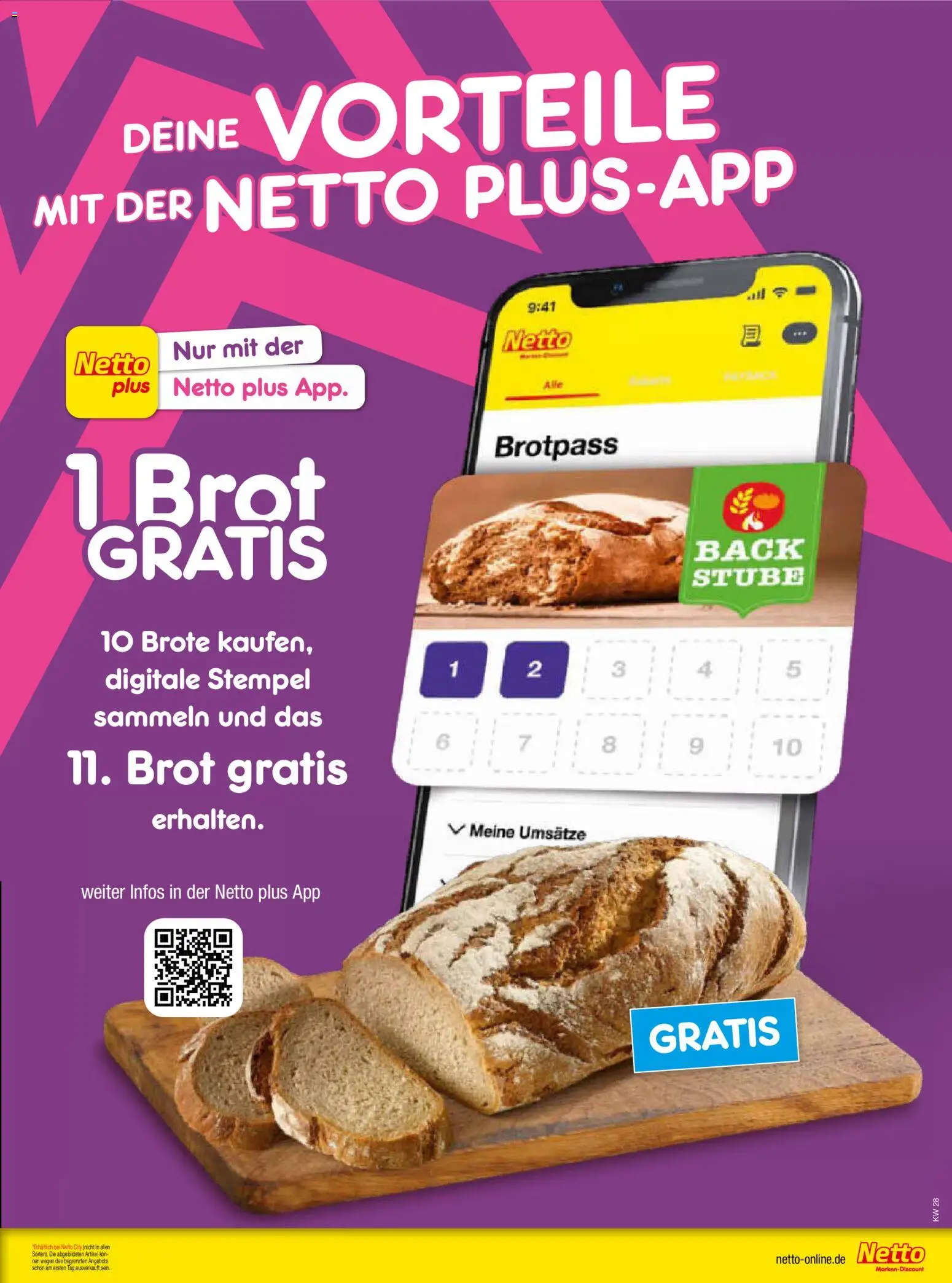 Netto Marken-Discount Prospekt – gültig ab 06.07.2026 | Seite: 45 | Produkte: Brot