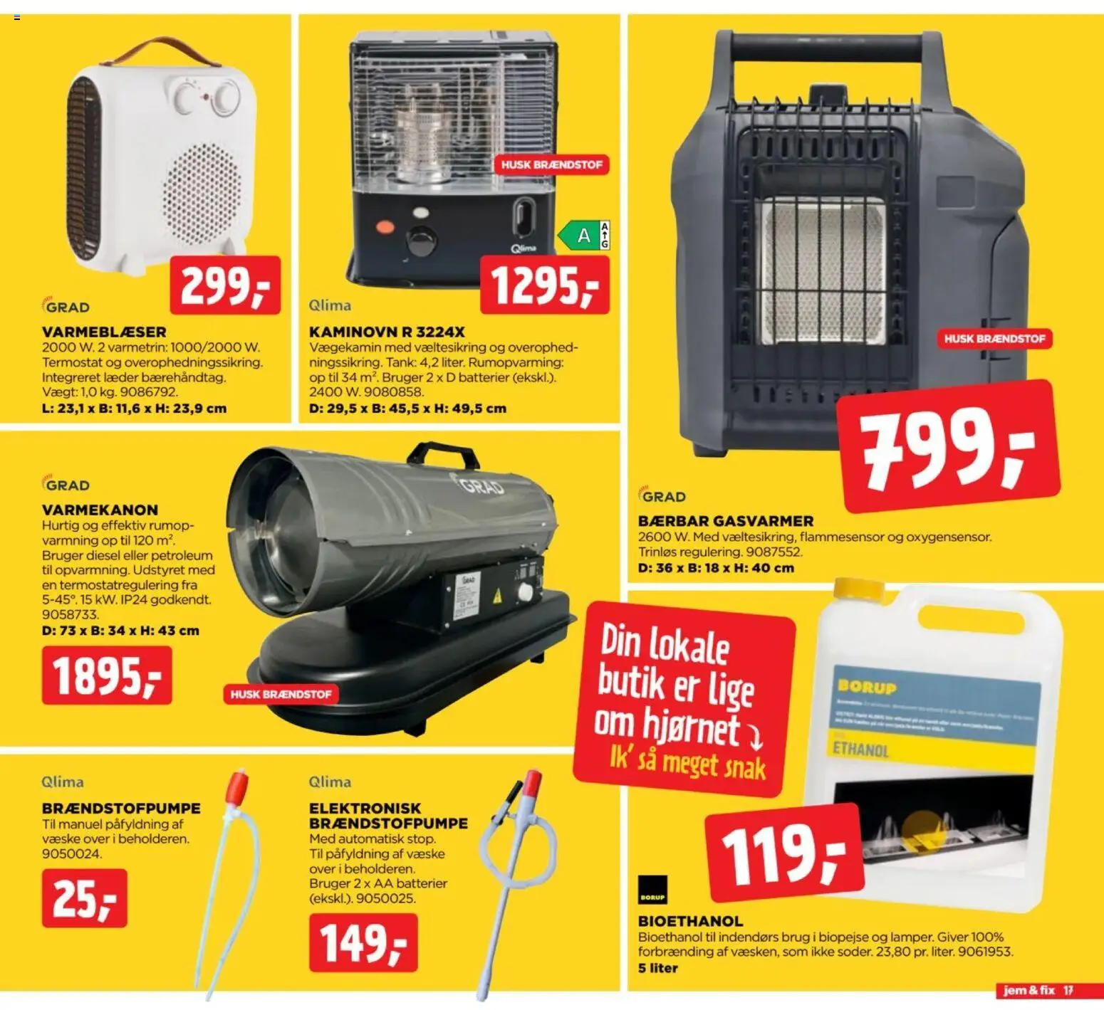 Jem & fix tilbudsavis – gyldig fra 01/11/2026 | Side: 17 | Produkter: Batterier, Søm