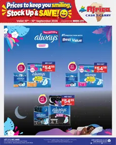 Africa Cash & Carry specials catalogue – valid from 10/09/2026 | Page: 77