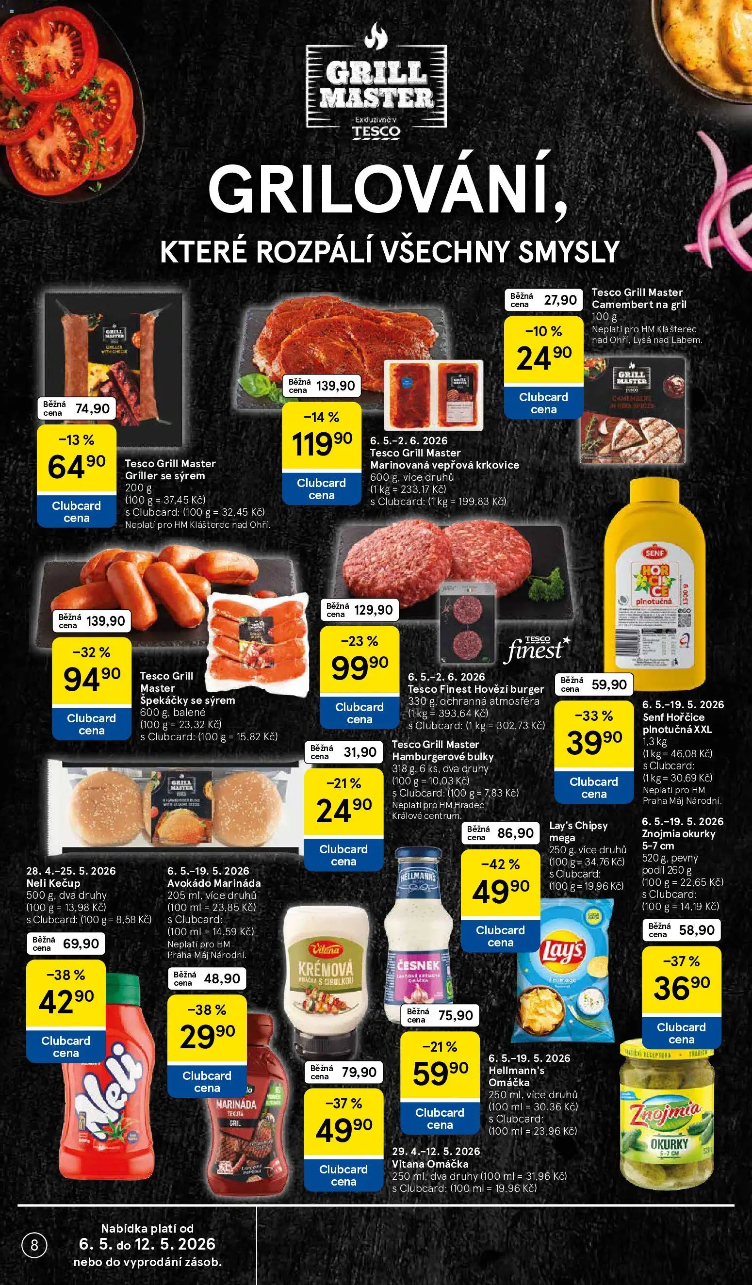 Tesco leták - Hypermarket od 06.05.2026 | Strana: 8
