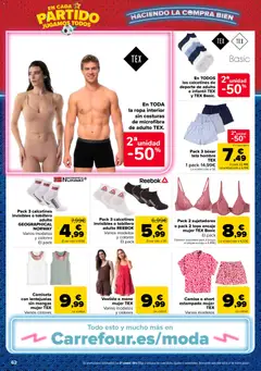 Vista previa Carrefour folleto válido desde el 11.06.2026 | Página: 70 | Productos: Camisa, Ropa interior, Bragas, Ropa