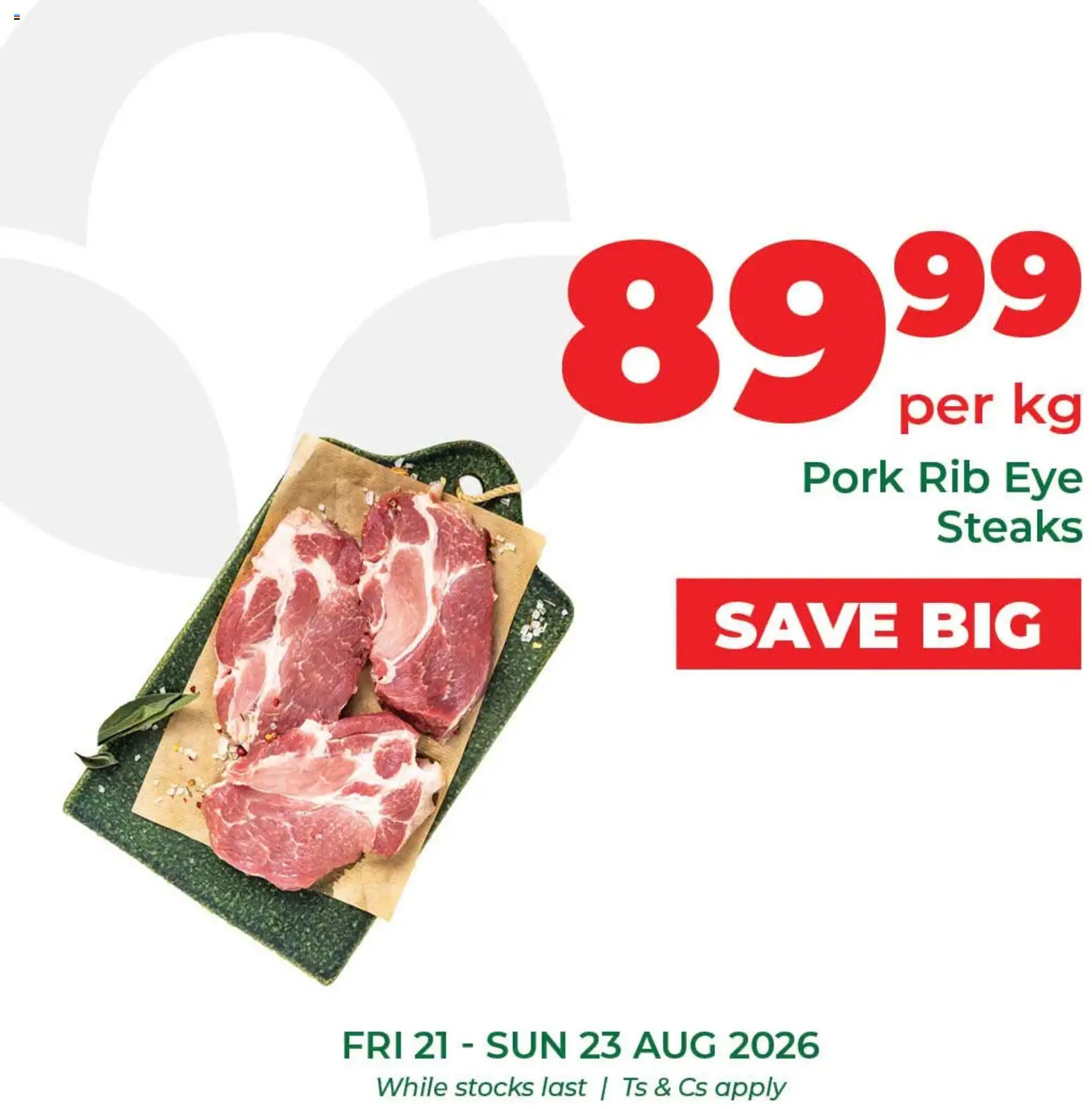 New Food Lover's Market catalogue – valid from 21/08/2026 | Page: 4 | Products: Pork