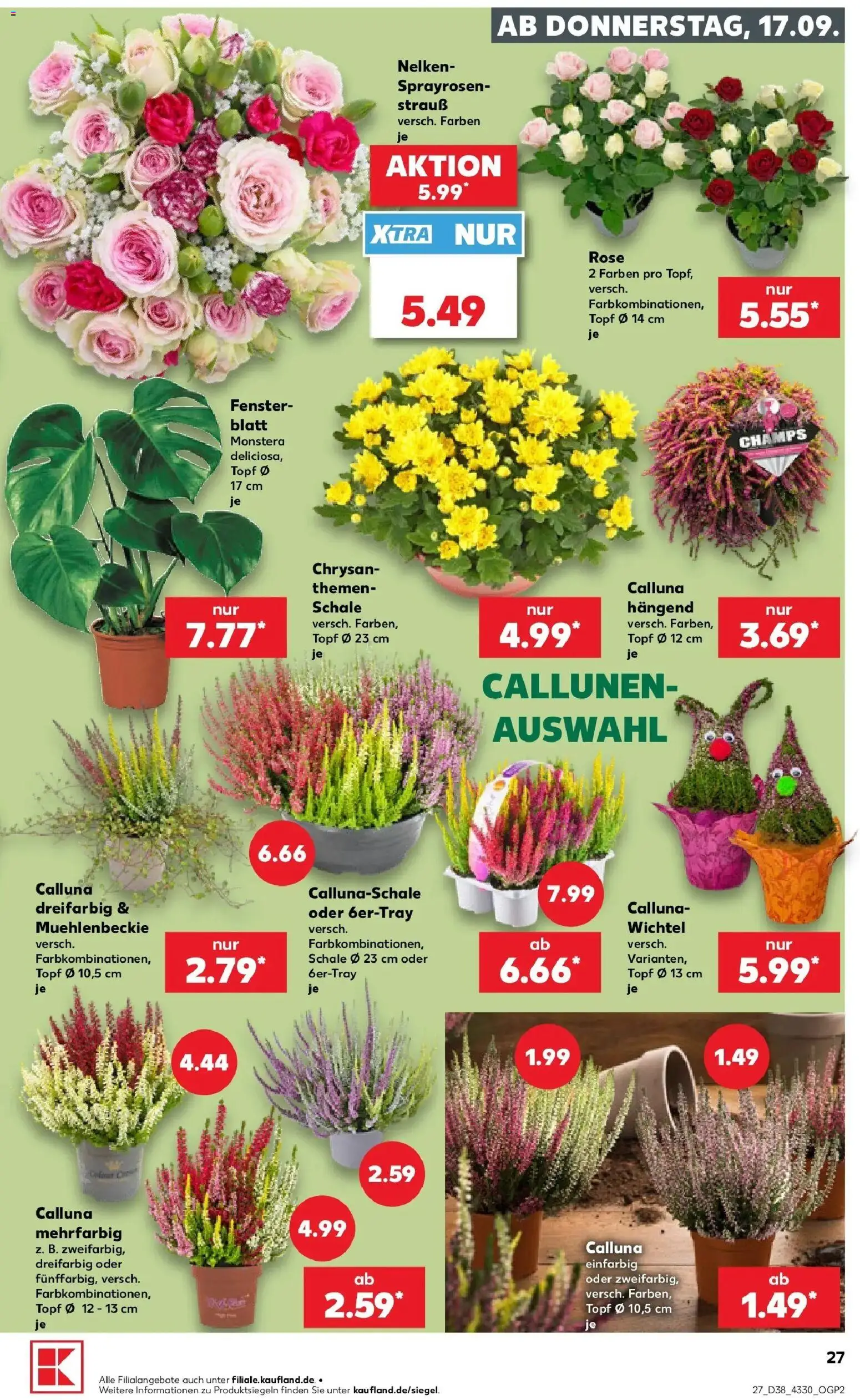 Prospekt Kaufland ab 17.09.2026 » Angebote Online zum Blättern | Seite: 27
