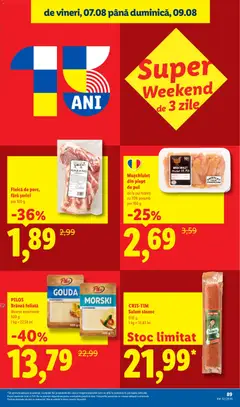 Ofertele Lidl valabile de la 03.08.2026 | Pagină: 89