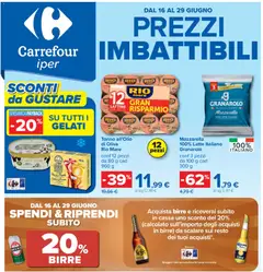 Anteprima del volantino Carrefour volantino Iper - Torino valido a partire dal 16.06.2026