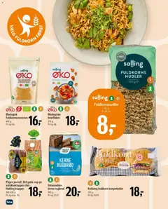 Føtex - Uge 32 33 gyldig fra 31/07/2026 | Side: 18 | Produkter: Nudler, Couscous, Burgerboller, Rugbrød