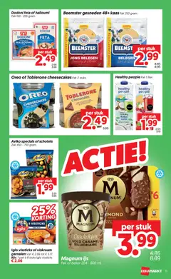 Dekamarkt folder - Voorbeeld van een folder van Dekamarkt, geldig van 08-09-2026 | Pagina: 11 | Producten: Kaas, Beker, Magnum, Garnalen